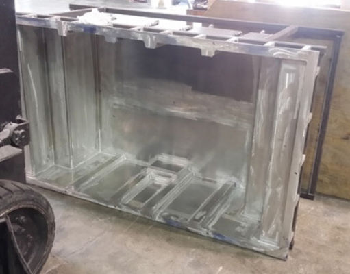 Алюминиевая сплав Rotomoulding Форма с индивидуальным дизайном гладкой поверхности